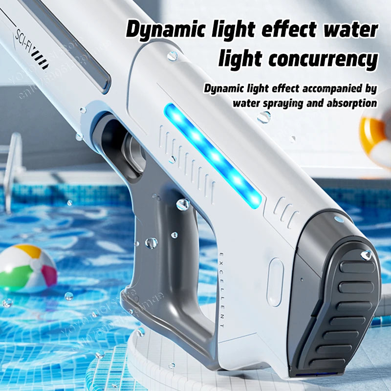 "BreezeTech W12 V2 high-capacity electric water gun"