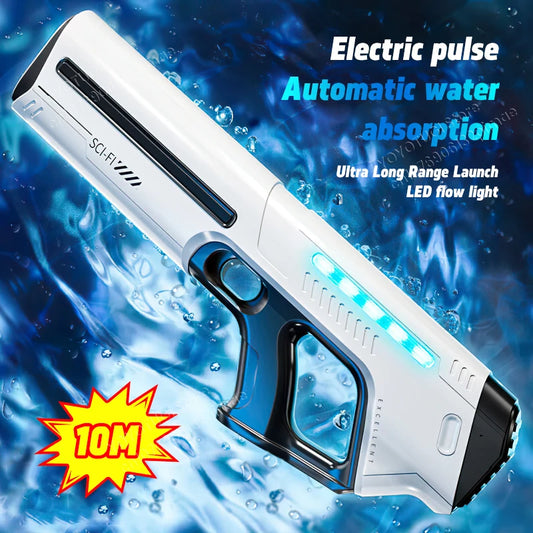 "BreezeTech W12 V2 high-capacity electric water gun"