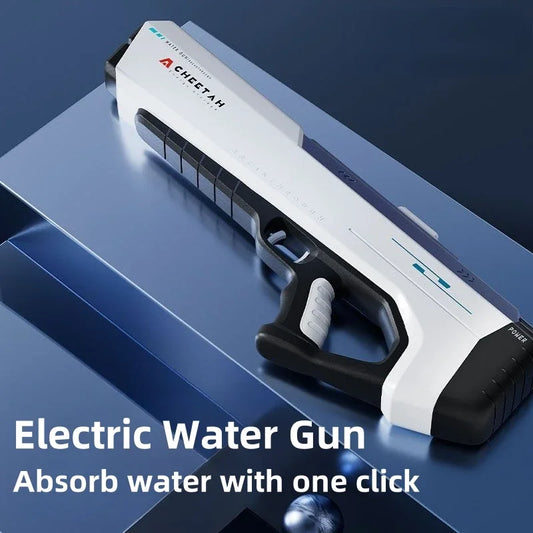 BreezeTech W12 Electric Water Gun – Automatic High-Pressure Summer Blaster