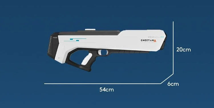 BreezeTech W12 Electric Water Gun – Automatic High-Pressure Summer Blaster
