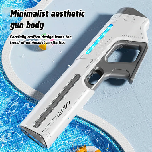 "BreezeTech W12 V2 high-capacity electric water gun"